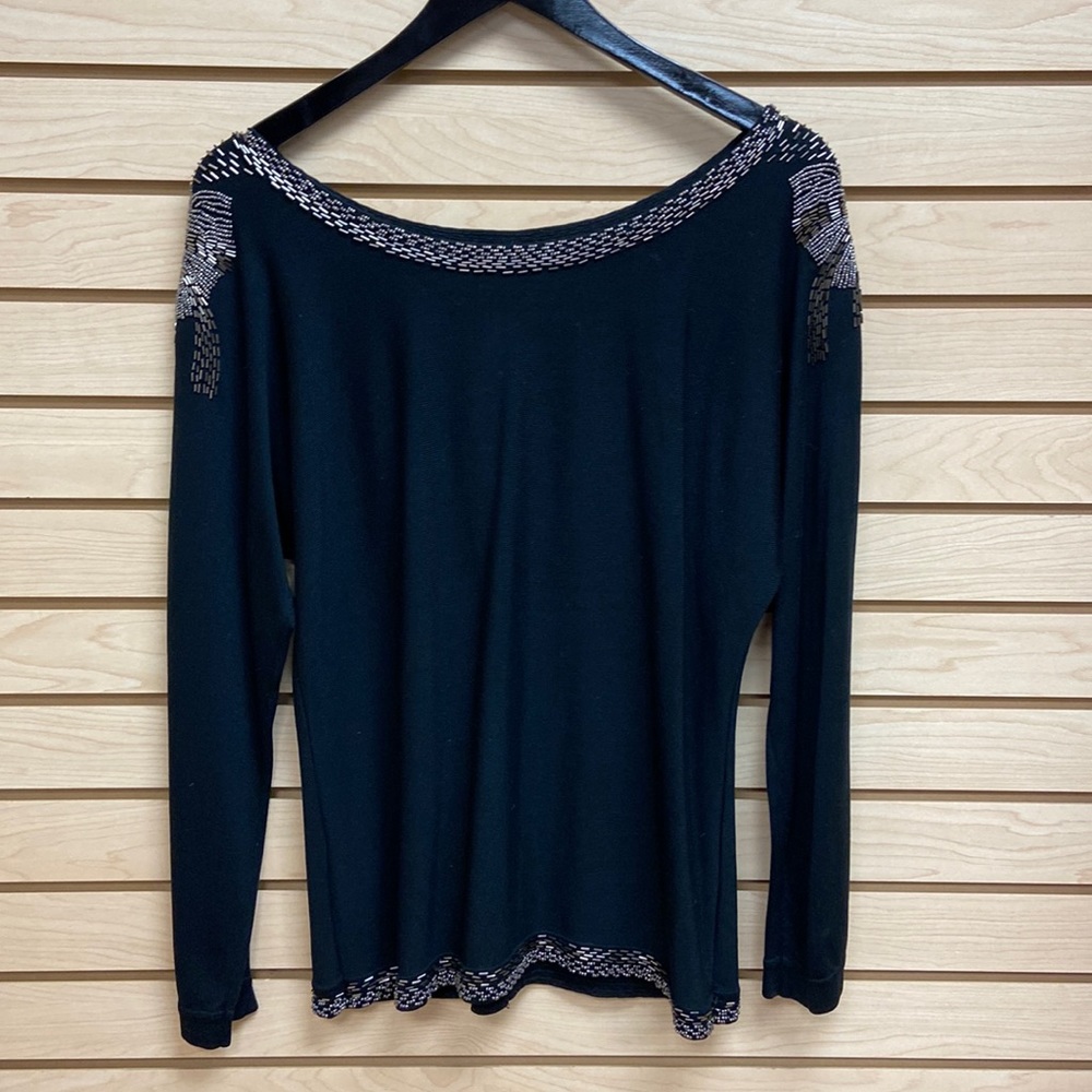 Dolce Cabo fancy women sweater size Large